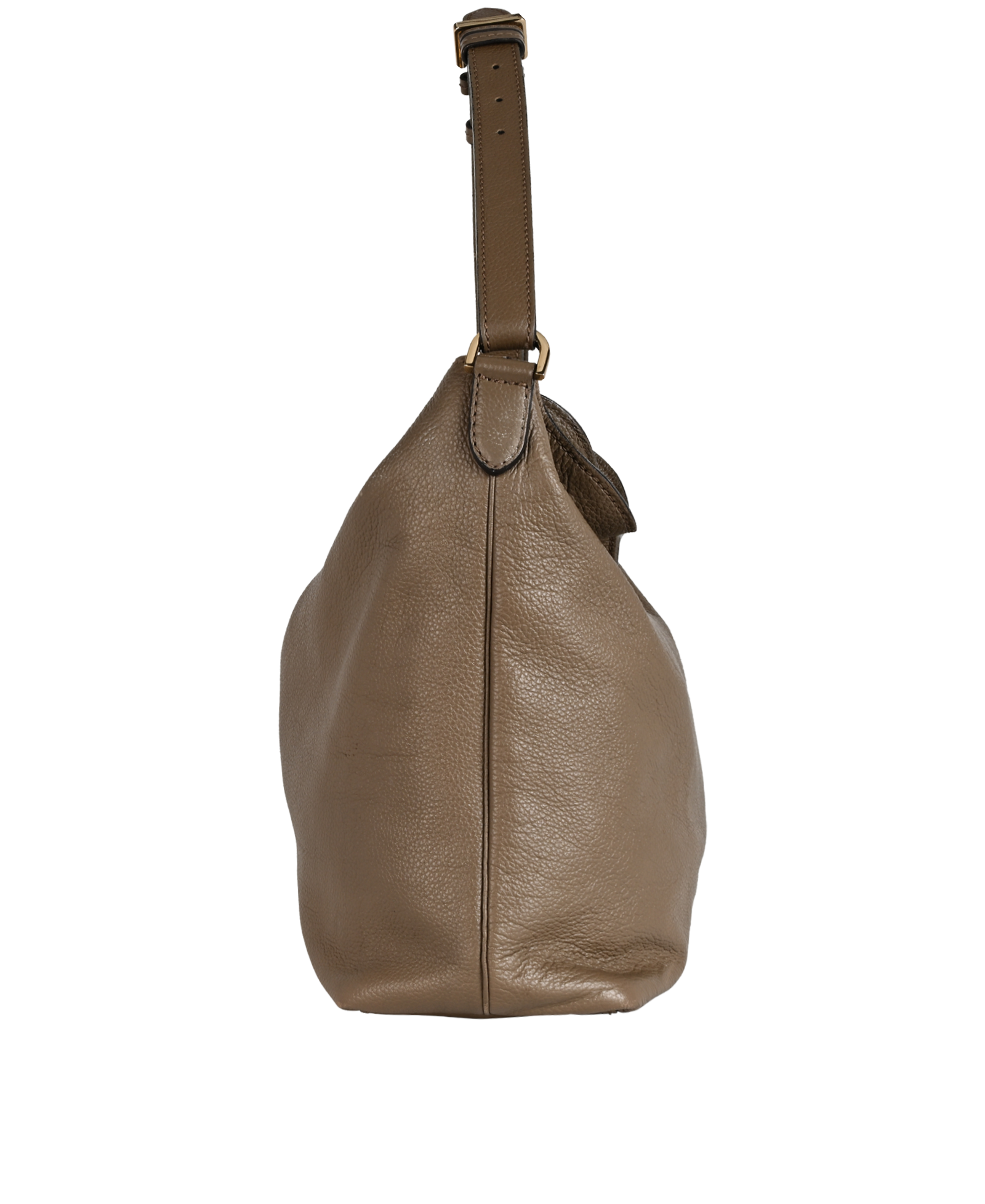 Tessie Hobo, &pound;250, Handbags, Taupe, Leather, Side view